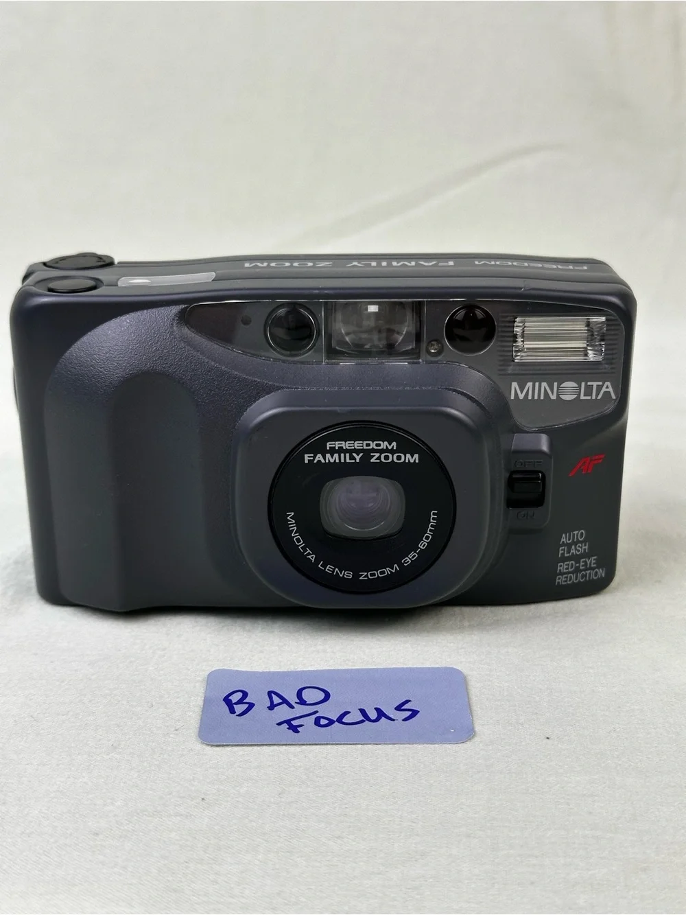 Freedom Family Zoom Compact 35mm Film Camera - AS IS READ